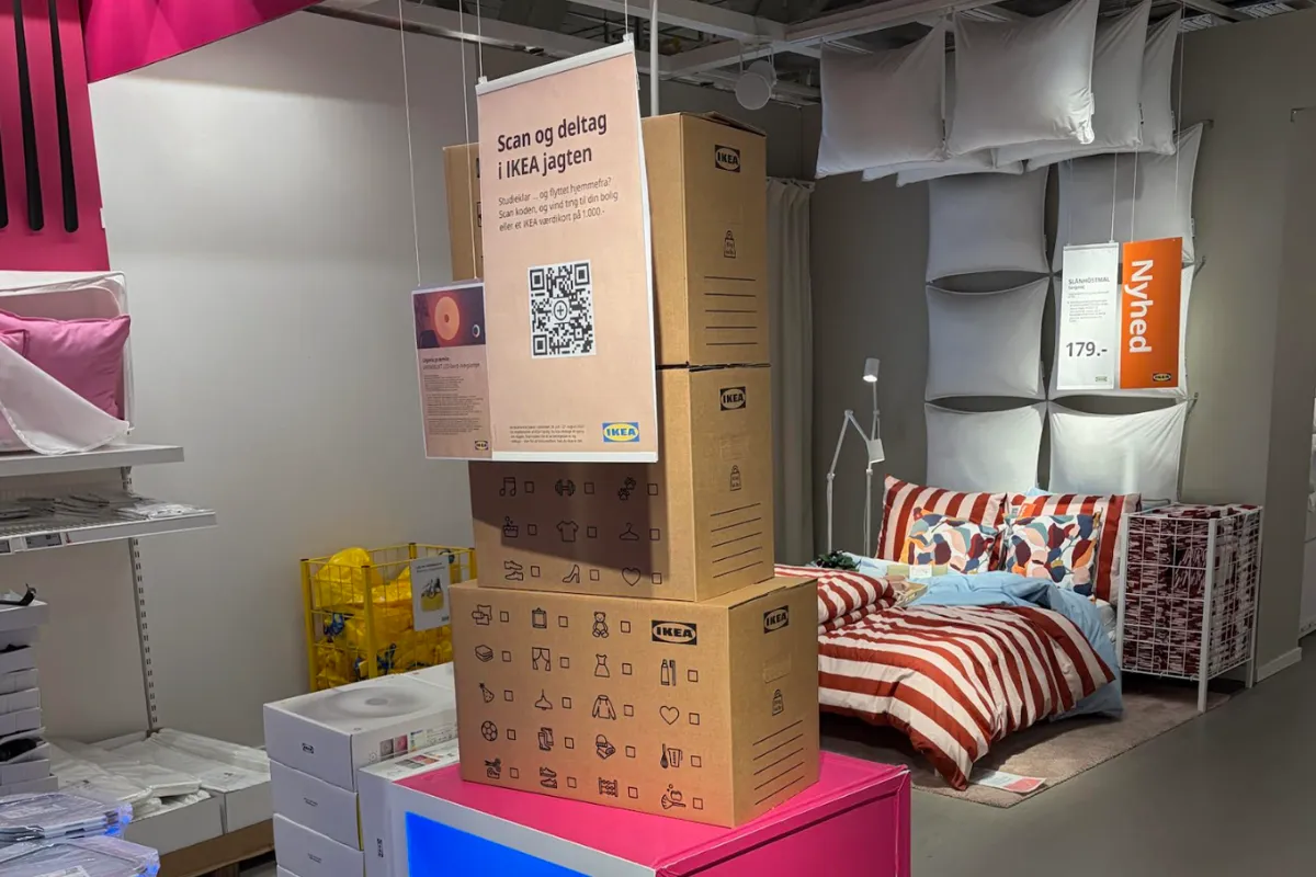 IKEA Aarhus skyder studiestarten i gang: Kom til unik jagt i varehuset